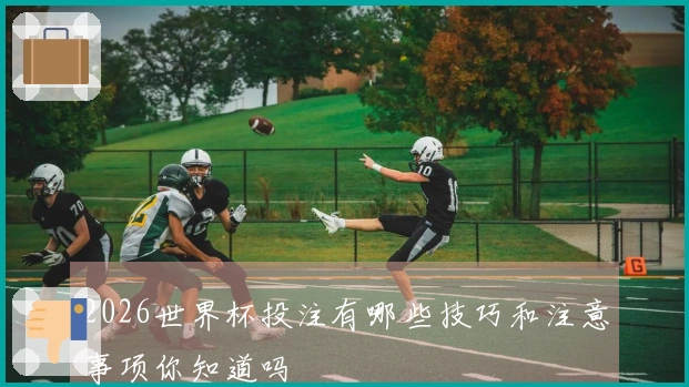 2026世界杯投注有哪些技巧和注意事项你知道吗